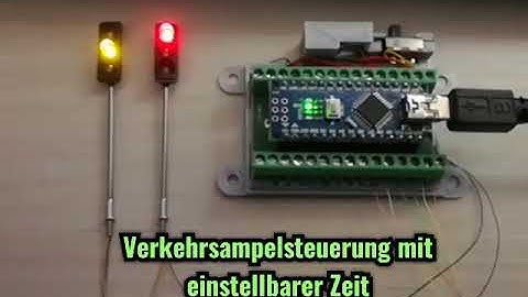 Ampelsteuerung für Modellbau und Modellbahn
