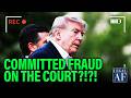 Trump RUNS SCARED as Judge PROBES FRAUD ON THE COURT!!!