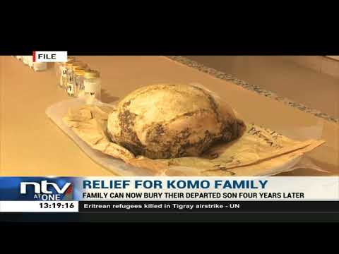Govt chemist returns remains of kin who was killed by hyena