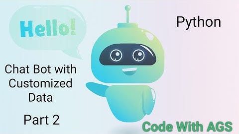 How to Create a Chat Bot in Python with Customizable Data