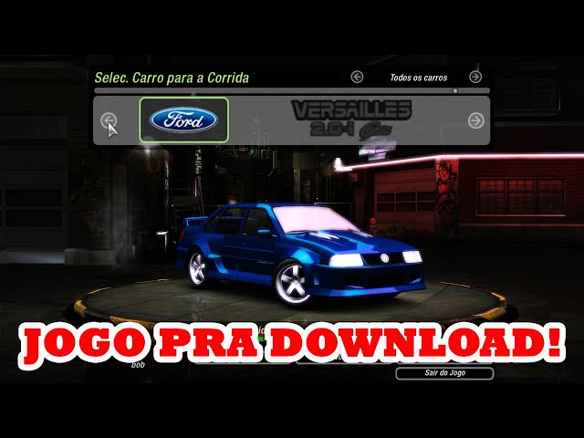 JOGO COM CARROS BRASILEIROS - JOGO MOD PRA DOWNLOAD 