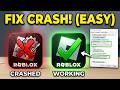How To FIX ROBLOX CRASHED FROM INCOMPATIBLE SOFTWARE (EASY) 2026
