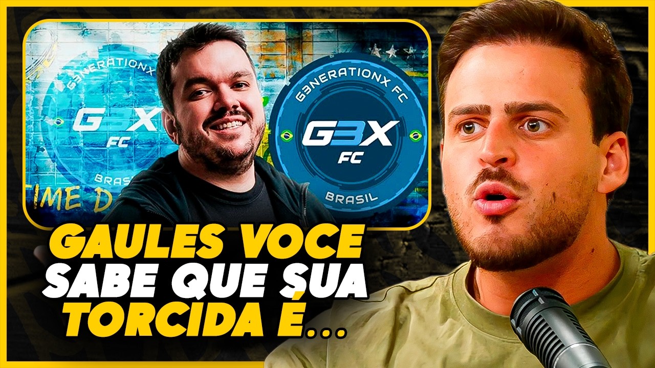 G3X tem TORCIDA PAGA? JON VLOGS manda recado pra GAULES