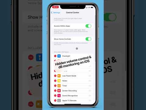 Hidden volume control