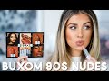 BUXOM Lipstick Review | Full Force Plumping Lipstick - 90s Nudes Edition