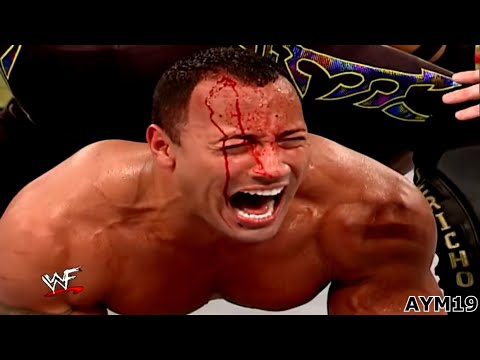 The Rock vs Chris Jericho RAW 11/5/2001 Highlights