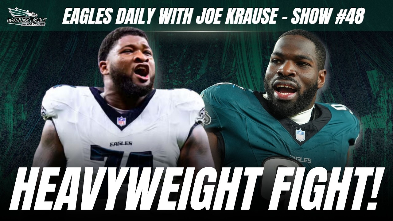 EAGLES DAILY: Eagles Practice ERUPTS: Moro Ojomo vs. Fred Johnson Blow by Blow