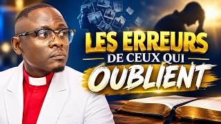 Les Erreurs Habituelles De Ceux Qui Oublient