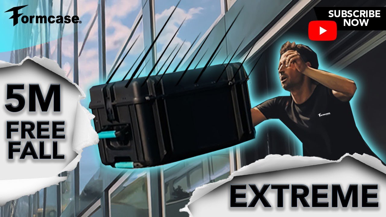 Formcase - The 5m Free Fall Experiment - iPad Charging Cases - Extreme Quality Test