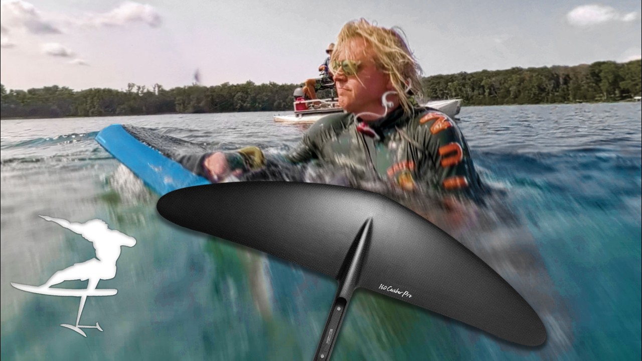 eFoiling with the LiftFoils Camber Pro - Smoothest eFoil Wing Made - Verdant Ride