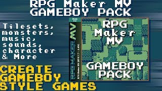 RPG maker MV Gameboy Pack!