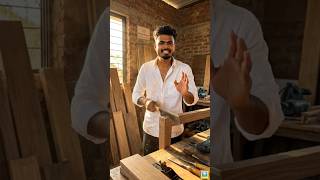 Master of Precision: Watch the Perfect Cut!🪵😱 #carpenter #skills #shorts #trending #viral #funny