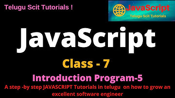 JavaScript||Class-7||Program on Font Size||JavaScript Tutorial for Beginners - in Telugu and English