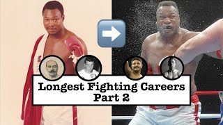 Boxing History  Longest Fighting Careers Part 2