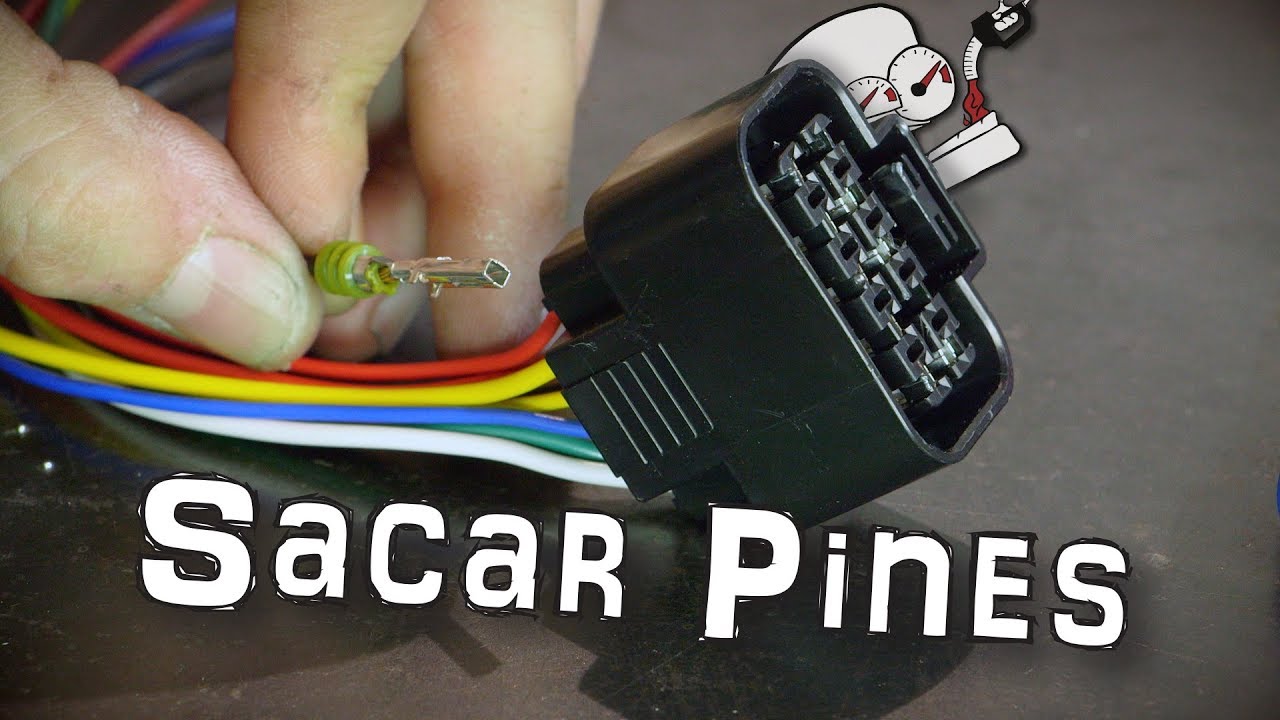 ⚡Cómo SACAR PINES de un CONECTOR ELÉCTRICO. Kit extractor de pines  universal - [PetrolheadGarage] - YouTube