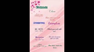Agree Synonyms according to the context 