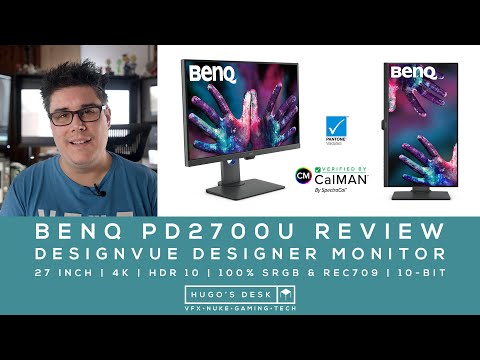 BenQ PD2700U review - Professional design monitor for creative work