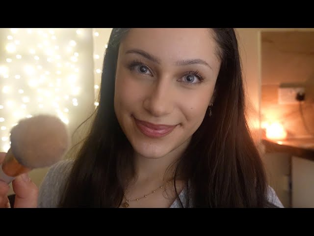 ASMR - girl who is obsessed with you does your makeup #wlw