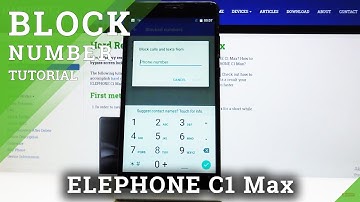 ELEPHONE C1 Max Block Number