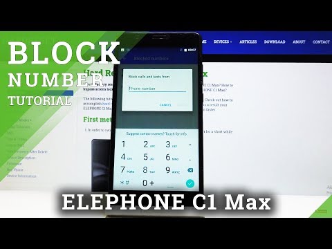 ELEPHONE C1 Max Block Number