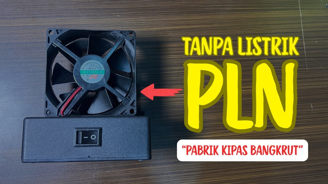 99% ORANG TIDAK TAU! CARA BUAT KIPAS ANGIN DARI BARANG BEKAS DI RUMAH