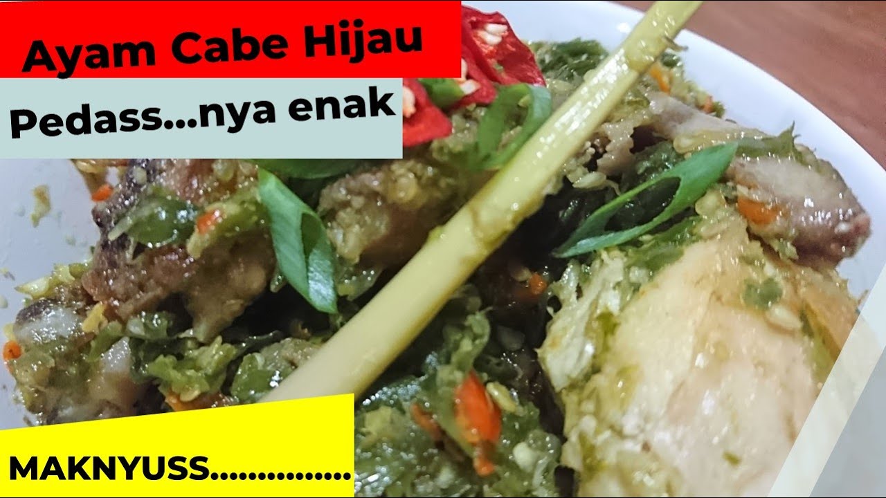 masak ayam cabe hijau enak ayam cabe ijo YouTube masak ayam cabe hijau enak ayam cabe ijo YouTube