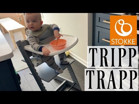 baby set tray stokke