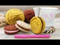 Crochet Biscuits Easy Crochet Keychain