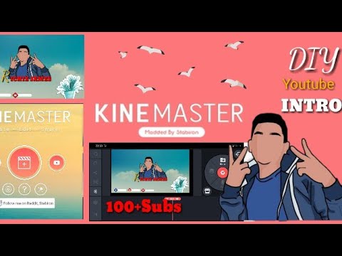 HOW I MADE MY YOUTUBE INTRO ON KINEMASTER 2020 ||DIY INTRO || - YouTube