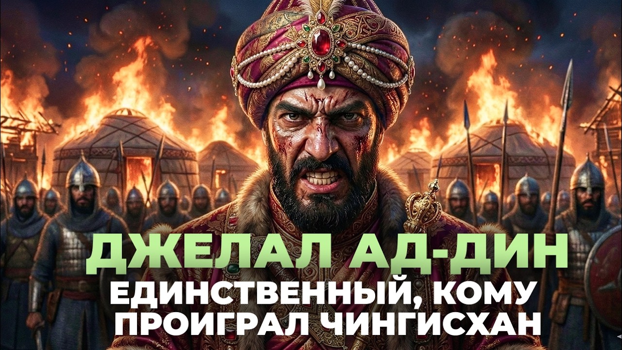 КАК ИЗГОЙ РАЗБИЛ НЕПОБЕДИМУЮ АРМИЮ ЧИНГИСХАНА | Джелал ад-Дин Мангуберди