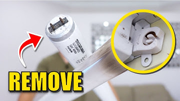 How to Remove Fluorescent Light Bulbs