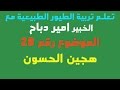 الطريقة الصحيحة  لتربية هجين الحسون " الميلي " مع امير دباح