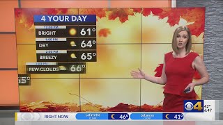 Krista McEnany's Monday morning forecast