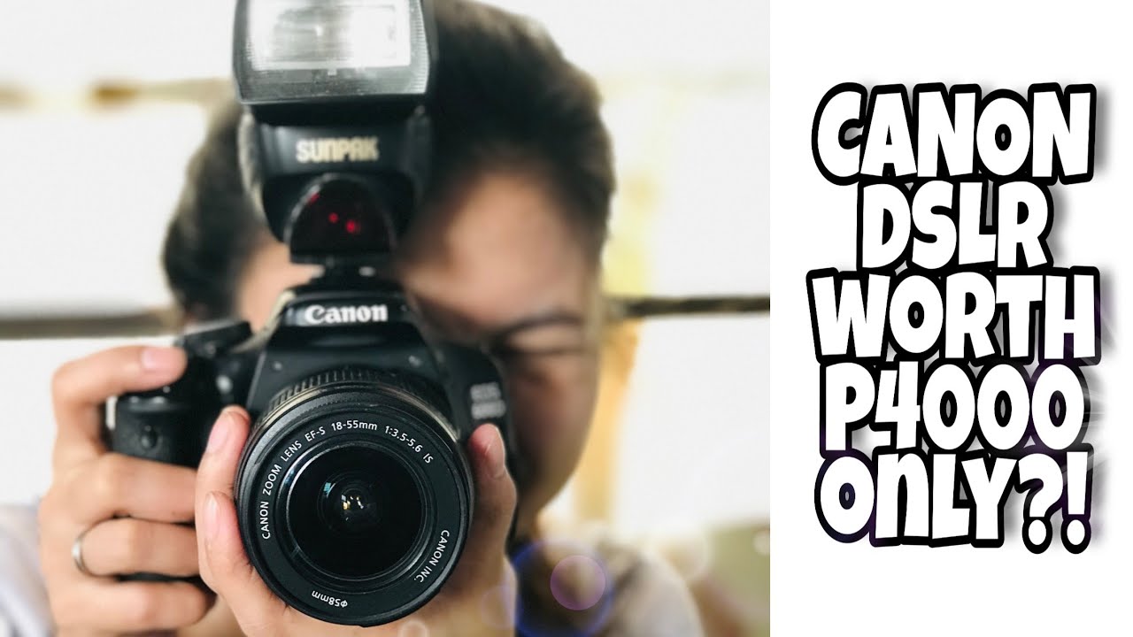 My Canon DSLR Camera Eos 600D I Bought In A Very Affordable Price 