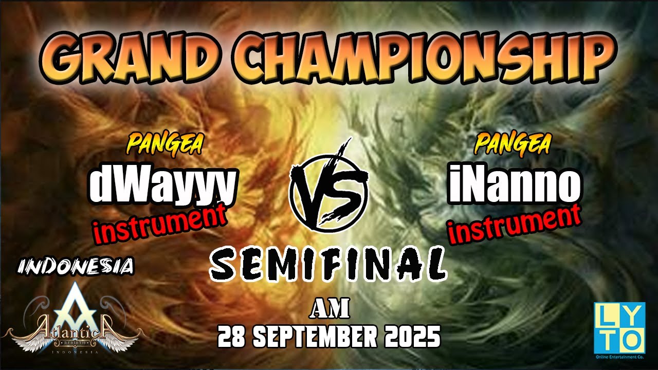 SemiFinal dWayyy vs iNanno AM Grand Championship 28 September 2025 | Atlantica Rebirth Indonesia