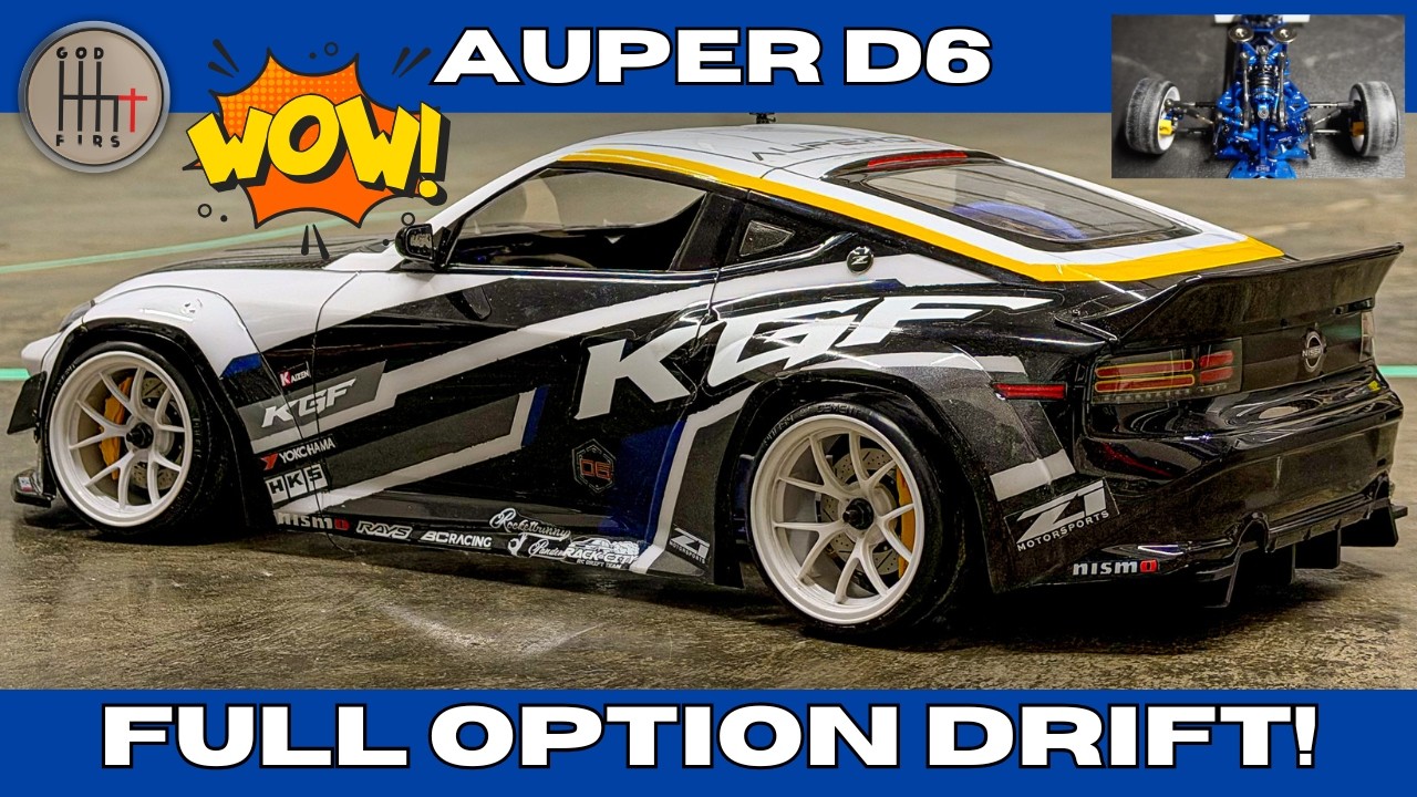 The Official Auper D6 First Take: 3Racing's Ultimate Drift Chassis
