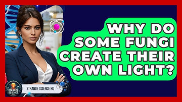 Why Do Some Fungi Create Their Own Light? - Strange Science HQ