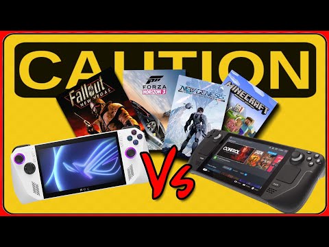 ROG ALLY Gameplay vs STEAM DECK Problem Games - 4 More Games Tested By Request