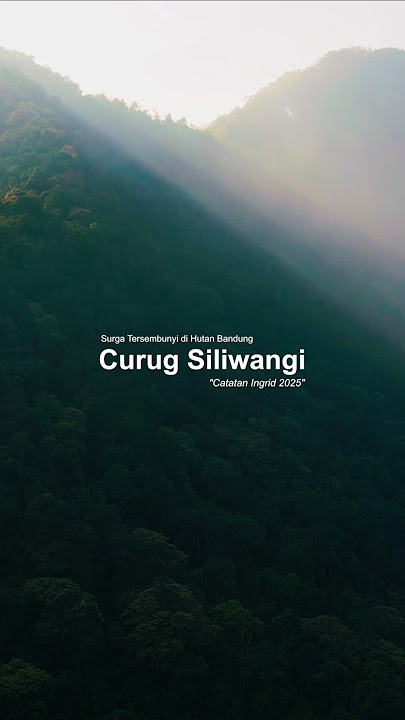 Gak Nyangka! Ada Curug Cantik Ini di Puntang Bandung 😍