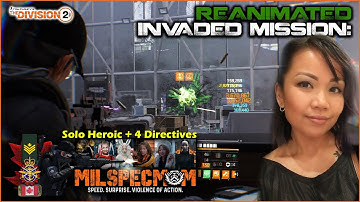The Division 2 | Reanimated Invaded Air & Space Museum | Solo Heroic 4 Directives