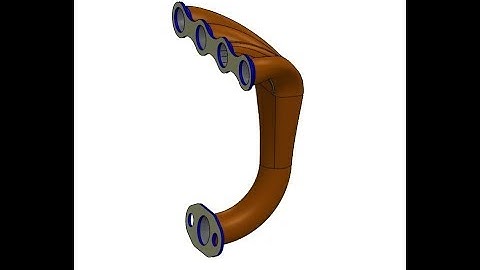 SolidWorks Tutorial:Engine Exhaust