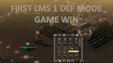 First LMS 1 Defense Mode Game Win