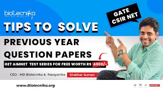 Tips To Solve Previous Years Question Papers + FREE CSIR NET Mock Test Series screenshot 3