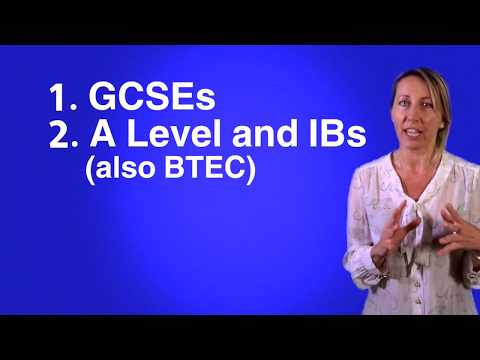 UK School Exams GCSEs, A-Levels, IB's
