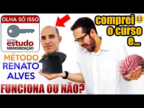 RENATO ALVES: Curso de Memorização e Estudo | Não Aguentei, REVELEI TUDO!