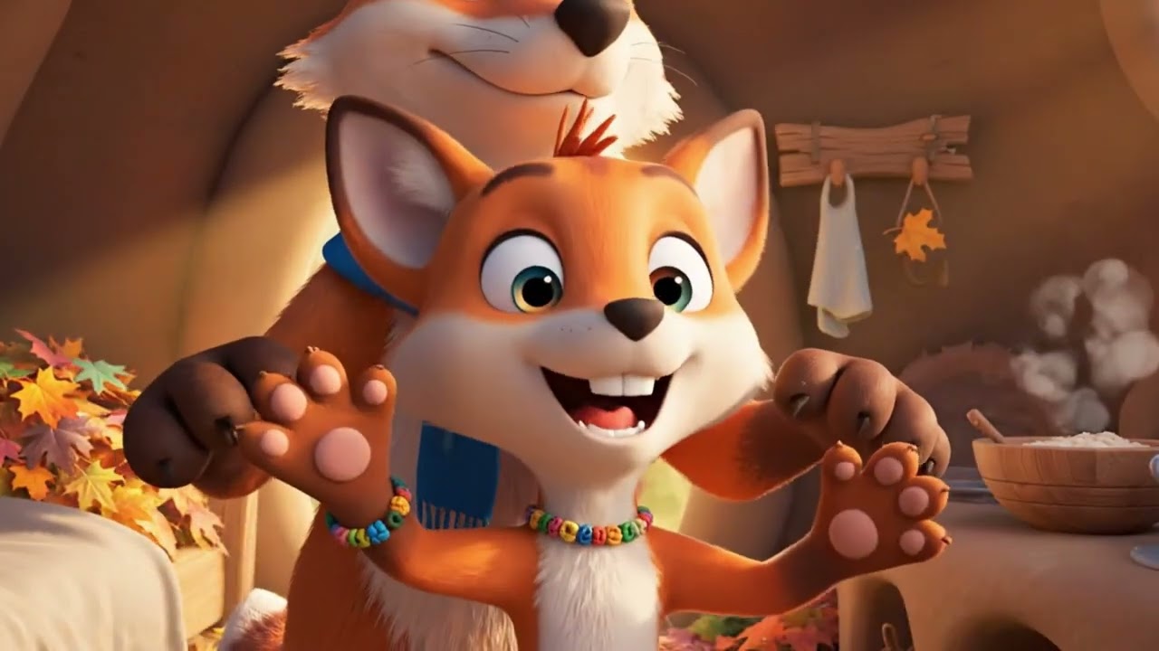 Fox Family Stories 🦊 The Fox & The Forest Friend: Max’s Treetop Adventure  Full Animated Movie