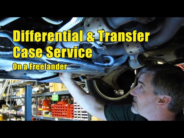 Atlantic British Presents: Land Rover Freelander Differential & Transfer Service - Youtube
