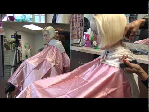 Preview clip of Kat's Nape Shave at Carmen's Salon - YouTube