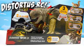 Juric World Rebirth Track N Chomp Distortus Rex Rc Electronic Car Chase Review