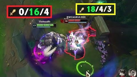 0/16 Volibear vs 18/4 Darius